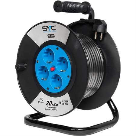 Удлинитель на катушке SVC GS-22M 22м. 240 в.