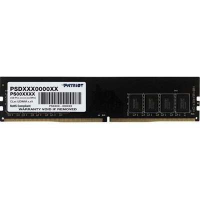 Оперативная память Patriot Signature, DDR4 4GB/2400MHz DIMM (PSD44G240081)