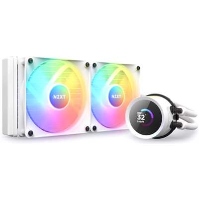 Система водяного охлаждения NZXT Kraken 240 RGB (RL-KR240-W1) White