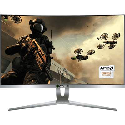Монитор 27″ Gamemax GMX27C144, 1920x1080, 16:9, VA, 144 Гц (White)
