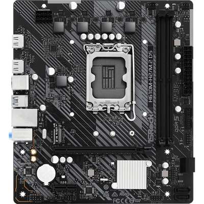 Материнская плата ASRock H610M-H2/M.2 D5, LGA 1700, MicroATX