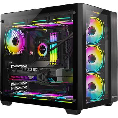 Корпус HuntKey S980 Tornado (Black)