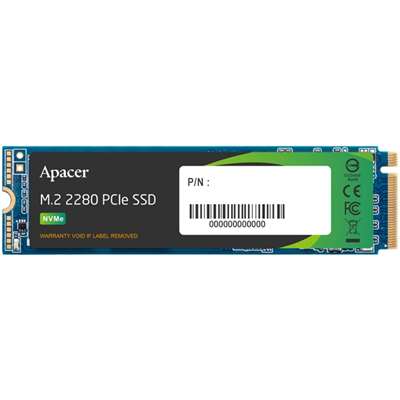 SSD накопитель Apacer AS2280Q4, 500 ГБ, M.2 NVMe PCI-E Gen 4x4 (AP500GAS2280Q4-1)