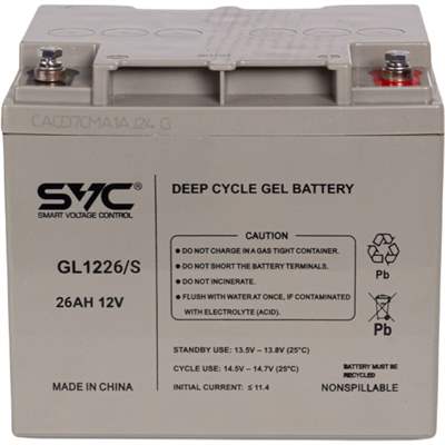 Аккумулятор для ИБП SVC GL1226/S (26 Ач)