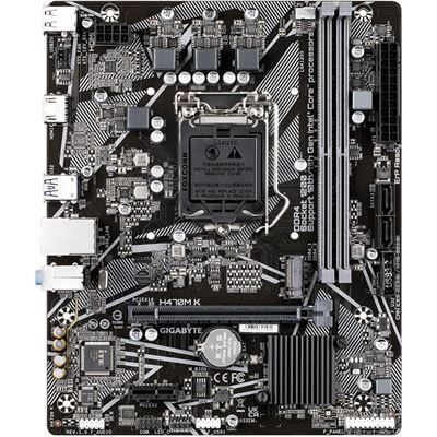 Материнская плата Gigabyte H470M K, LGA 1200, MicroATX