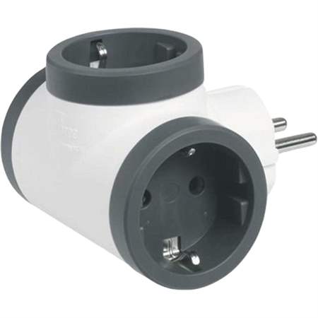 Тройник Legrand Премиум 3х2К+З