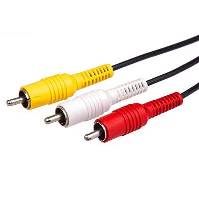 Интерфейсный кабель SHIP RCA - RCA (тюльпаны, аудио-видео-звук), 3 м (SH8053-3B)