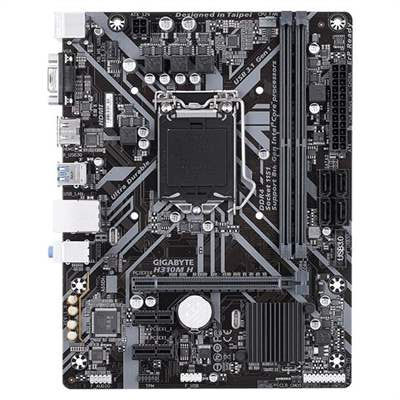 Материнская плата Gigabyte H310M H, LGA 1151v2, MicroATX