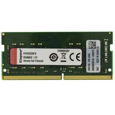 Оперативная память Kingston ValueRAM DDR4 16GB/3200MHz SO-DIMM (KVR32S22S8/16)