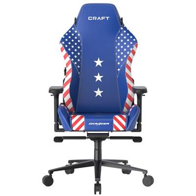 Игровое кресло DX Racer серия Craft (CRA/002/BW/America Edition)