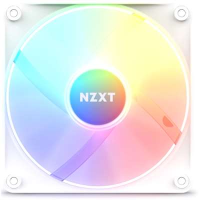 Кулер для корпуса NZXT F120 RGB Core (RF-C12SF-W1), Ø120 мм, White