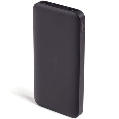 Портативный аккумулятор Xiaomi Redmi Power Bank 10000 мАч, Черный