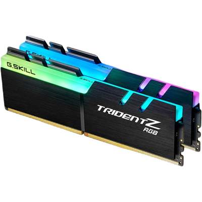 Оперативная память G.SKILL Trident Z RGB, DDR4 32GB(2x16GB)/3600MHz DIMM (F4-3600C18D-32GTZR)