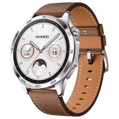 Смарт-часы Huawei Watch GT 4 PNX-B19 46mm Brown Leather Strap