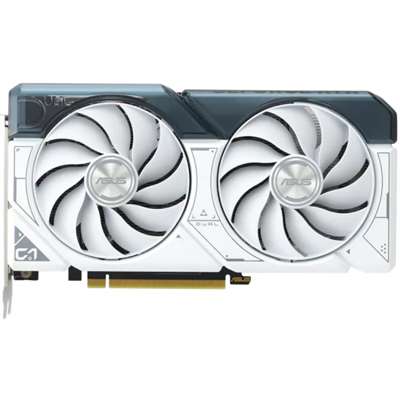 Видеокарта ASUS Dual GeForce RTX 4060 White OC Edition 8GB GDDR6 (DUAL-RTX4060-O8G-WHITE)