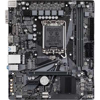 Материнская плата Gigabyte H610M H V3 DDR4, LGA 1700, MicroATX