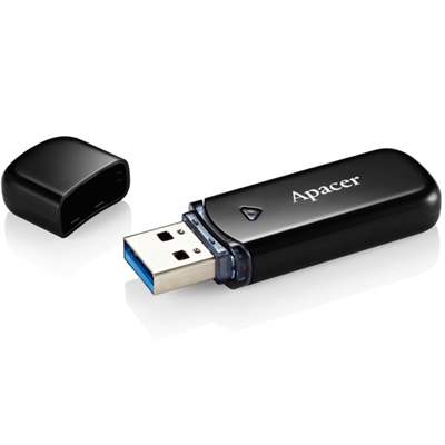USB флешка 3.1 Apacer AH355, 64 ГБ (Black)