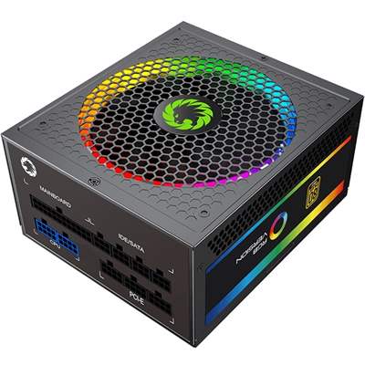 Блок питания 550W, Gamemax RGB550 Rainbow (Gold)
