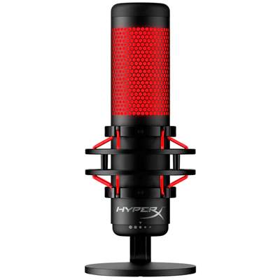 Микрофон HyperX QuadCast (Black, Red LED)