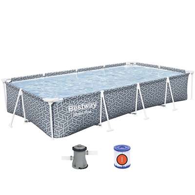 Каркасный бассейн Bestway Steel Pro 561FV с фильтрующим насосом