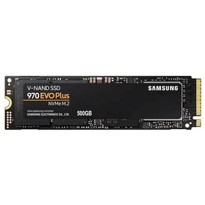 SSD накопитель Samsung 970 EVO Plus, 500 ГБ, M.2 NVMe PCI-E Gen 3x4 (MZ-V7S500BW)