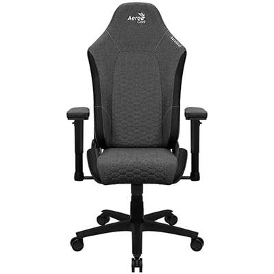 Игровое кресло Aerocool CROWN AeroWeave (Ash Black)