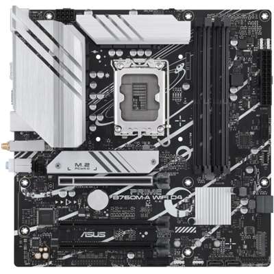Материнская плата Asus PRIME B760M-A WIFI D4, LGA 1700, MicroATX
