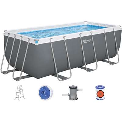 Каркасный бассейн Bestway Power Steel (56456) с фильтрующим насосом