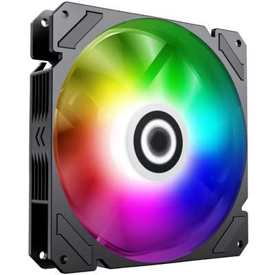 Кулер для корпуса Gamemax FN-14Rainbow-C9, Ø140 мм