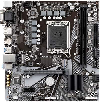 Материнская плата Gigabyte H610M S2H, LGA 1700, MicroATX