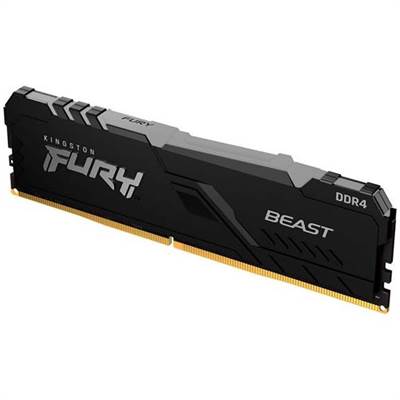 Оперативная память Kingston FURY Beast Black RGB PnP DDR4 16GB/2666MHz DIMM (KF426C16BB1A/16)