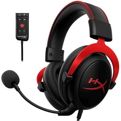 Гарнитура HyperX Cloud II (Black-Red)