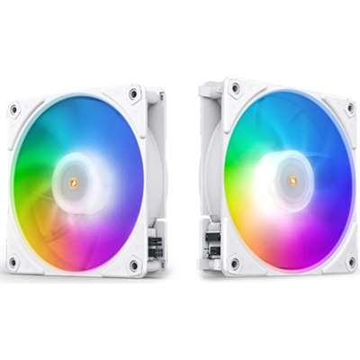 Кулер для корпуса Jonsbo ZF-120(2in1) White (2 в 1)