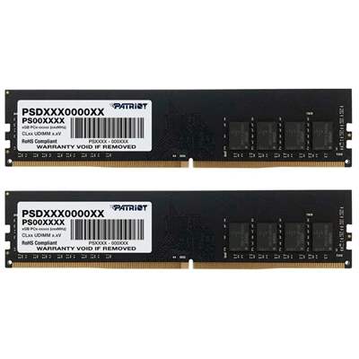 Оперативная память Patriot Signature, DDR4 8GB (2x4GB)/2666MHz DIMM (PSD48G2666K)