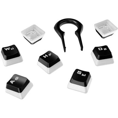Набор кнопок на клавиатуру HyperX Pudding Keycaps Full Key Set (Black) 4P5P4AX#ACB