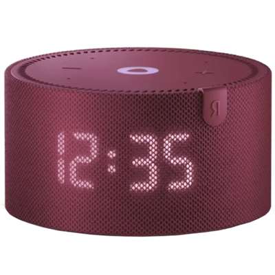 Умная колонка Яндекс Станция Мини с часами, Красный