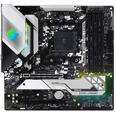 Материнская плата ASRock B550M STEEL LEGEND, AM4, MicroATX