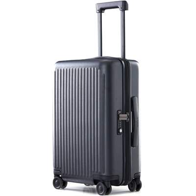 Чемодан NINETYGO Urevo Seina 20″, Черный