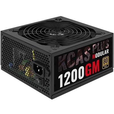 Блок питания 1200W, Aerocool KCAS PLUS 1200GM (Gold)