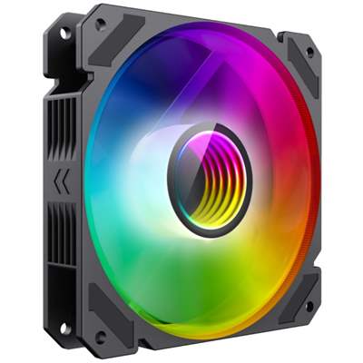 Кулер для корпуса Gamemax FN-12Rainbow-C9-Infinity