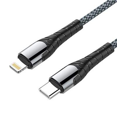 Кабель LDNIO LC111, USB-C/Lightning, 1 м