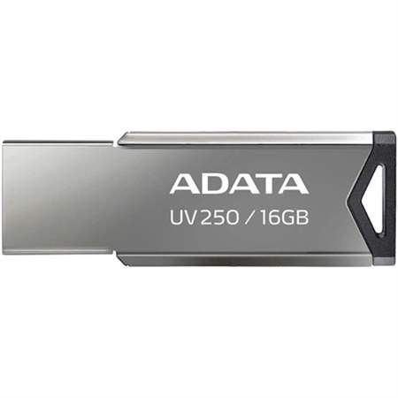 USB флешка 2.0 ADATA UV250, 16 ГБ (Silver)