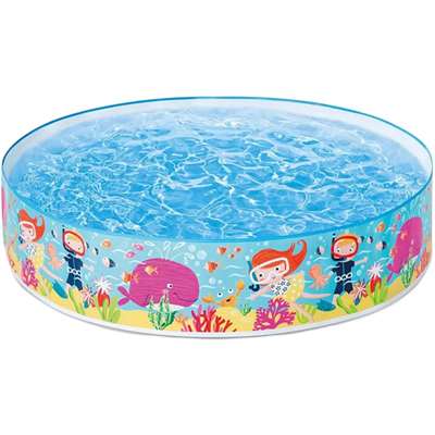 Бассейн с жёсткой стенкой детский Intex 58477NP