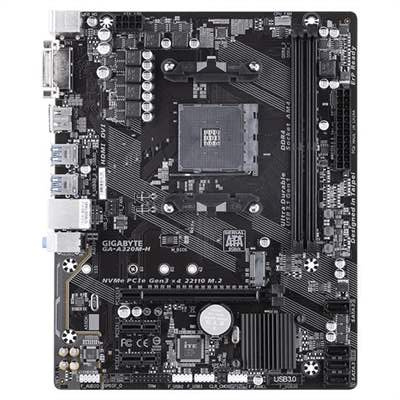 Материнская плата Gigabyte GA-A320M-H, AM4, MicroATX