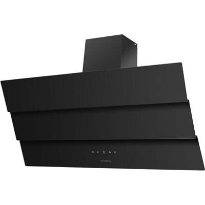Кухонная вытяжка Maunfeld Manchester Light 90, Черное стекло