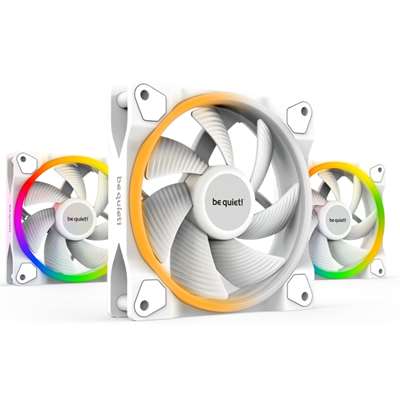 Кулер для корпуса Bequiet! Light Wings 120mm PWM Triple Pack White (3 в 1)