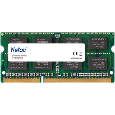 Оперативная память Netac Basic DDR3L SODIMM, DDR3 8GB/1600Mhz SO-DIMM (NTBSD3N16SP-08)
