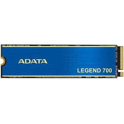 SSD накопитель ADATA Legend 700, 512 ГБ, M.2 NVMe PCI-E Gen 3x4 (ALEG-700-512GCS)