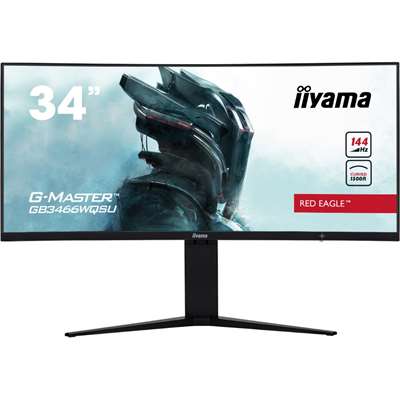 Монитор 34″ iiyama G-MASTER GB3466WQSU-B1, 3440x1440 (Ultra WQHD), VA, 144 Гц