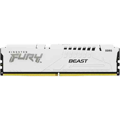 Оперативная память Kingston FURY Beast White XMP, DDR5 16GB/5200MHz DIMM (KF552C40BW-16)